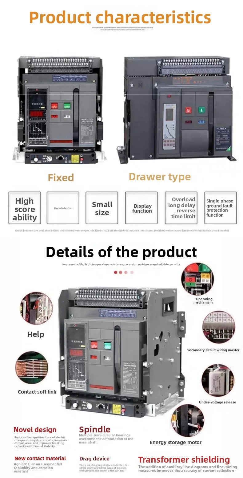 Universal Circuit Breaker Fixed Type 3200A 3P
